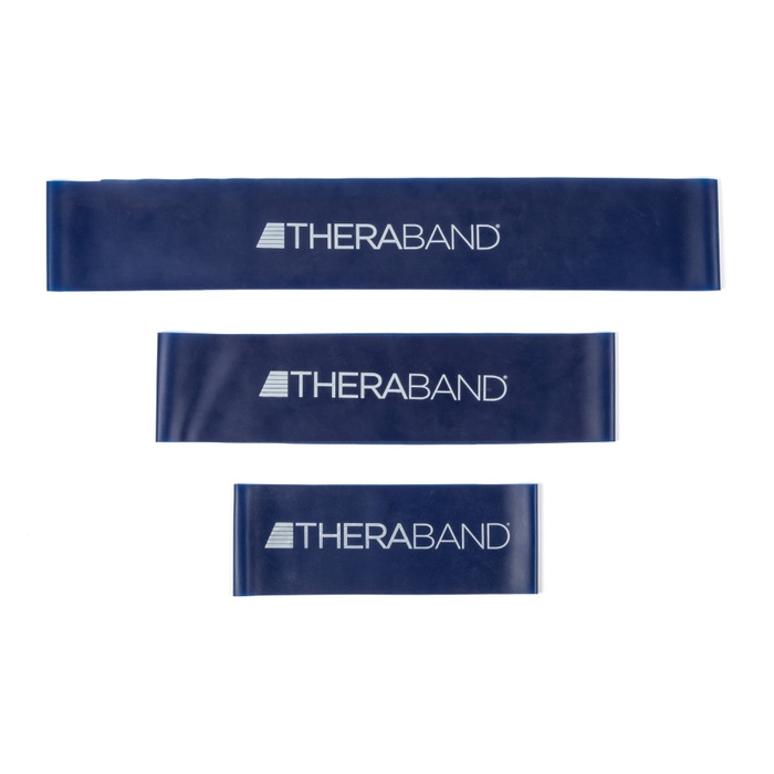 TheraBand 12" Band Loop Blue Performance Health1